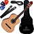 Kit Violão Acústico Nylon Giannini Gn15 Natural VX01 - Imagem 1