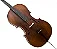 Violoncelo 4/4 Eagle Ce300 Cello Tampo Maciço Envelhecido - Imagem 3