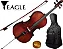 Violoncelo 4/4 Eagle Ce300 Cello Tampo Maciço Envelhecido - Imagem 9