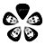 Palheta Celulóide .70mm J Lenon - 10 Unidades D'Addario 1CWH4-03JL - Qualidade Superior para Músicos - Imagem 2