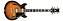 Guitarra Semi-Acústica Ibanez AM2000H-BS Sunburst - Qualidade Superior e Som Incrível - Imagem 2
