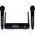 Microfone Duplo Sem Fio Leson LS902 Digital Preto - Qualidade de Som Profissional e Conexão Estável - Imagem 2