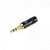 Plug P2 Stereo Santo Angelo OP01 Preto - Conectividade de Alta Qualidade - Imagem 1