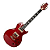 Guitarra Elétrica Aria Pro PE-R80 See-Through Red - Som Incrível e Design Atraente - Imagem 1