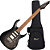 Guitarra Elétrica Cort X700 OPBB Triality com Captadores Fishman e Bag - Imagem 1