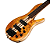 Contrabaixo 5 Cordas Ativo Cort A5 Plus SC AOP com Captadores Bartolini Tampo em Poplar Burl e Case - Imagem 4