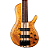 Contrabaixo 5 Cordas Ativo Cort A5 Plus SC AOP com Captadores Bartolini Tampo em Poplar Burl e Case - Imagem 3