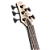 Contrabaixo Cort A5 Ultra Ash ENB Etched Natural Black Neck-Thru 5 Cordas com Captadores Fishman Fluence Soapbar Pré-amp 2 Band EQ e Top White Ash 9T - Imagem 2