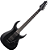 Guitarra Elétrica Cort X500 Menace BKS Black Satin com Captadores Seymour Duncan e Ponte FloydRose - Imagem 1