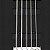 Contrabaixo 5 Cordas Ativo Cort Action Bass V Plus BK com Captadores JJ Powersound e EQ Ativo de 2 Bandas - Imagem 2