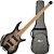 Contrabaixo Cort Space4 SDB Star Dust Black Headless 4 Cordas com Captadores Bartolini e Bag - Imagem 1