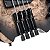 Contrabaixo Cort Space4 SDB Star Dust Black Headless 4 Cordas com Captadores Bartolini e Bag - Imagem 7