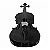 Kit Violino Preto Sverve Ronsani 3/4 Estojo Arco Breu C/ Acessórios - Imagem 3