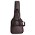 Capa Acolchoada Para Guitarra Premium Couro Marrom - Imagem 2