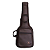 Capa Acolchoada Para Guitarra Premium Couro Marrom - Imagem 1