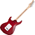Guitarra Cort G110 OPBC Open Pore Black Cherry com Captadores Powersound HSS - Imagem 2