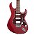 Guitarra Cort G110 OPBC Open Pore Black Cherry com Captadores Powersound HSS - Imagem 3
