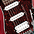 Guitarra Cort G110 OPBC Open Pore Black Cherry com Captadores Powersound HSS - Imagem 6