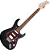Guitarra Cort G110 OPBK Open Pore Black com Captadores Powersound HSS - Imagem 1