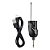 Sistema de Microfone Sem Fio Duplo Devox DX-382 UHF com 20 Frequências e Display Digital - Imagem 6