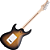 Guitarra Cort G110 Open Pore Sunburst com Captadores Powersound HSS - Imagem 2