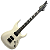 Guitarra Waldman WGAR441X AWS Antique White Satin com Captadores WLD Custom HH C/ Bag - Imagem 2