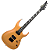 Guitarra Waldman WGAR441X ORS Orange Satin com Captadores WLD Custom HH C/ Bag - Imagem 2