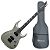Guitarra Waldman WGAR441X SVS Silver Satin com Captadores WLD Custom HH C/ Bag - Imagem 1