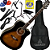Kit Completo Violão Folk Eletroacústico Giannini GF1D 3TS - Imagem 1