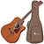 Violão Eletroacústico Eagle Folk EMD 660 STNT Natural Acetinado com Sistema TruVibe e Bag Deluxe - Imagem 1