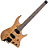 Guitarra Waldman WHL500-NAT Natural Satin Headless Premium com Captadores WLD Custom e Bag - Imagem 1