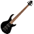 Contrabaixo Cort C5 Deluxe BK Black 5 Cordas com Captadores Bartolini MK-1 e MetalCraft M5. - Imagem 1
