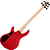 Contrabaixo Cort C5 Deluxe CRD 5 Cordas com Captadores Bartolini MK-1 e MetalCraft M5. - Imagem 2