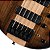 Contrabaixo Cort C5 Plus OVMH Antique Brown Burst 5 Cordas com Captadores Bartolini MK-1. - Imagem 15
