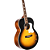 Violão Eletroacústico Cort CJ Retro VSM Vintage Sunburst Matte Jumbo Com Bag - Imagem 3