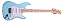 Guitarra Waldman ST-111 LB Light Blue com Corpo Hardwood e Captadores Single Coil Hi-Gain - Imagem 4