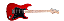 Guitarra Waldman ST-111 WR Wine Red com Corpo Hardwood e Captadores Single Coil Hi-Gain - Imagem 2