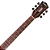 Violão Eletroacústico Waldman DCE 141 GY Folk Aço e Pré-amplificador EQ-3RT - Imagem 3