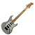 Guitarra Waldman ST-441X SVS/B Silver Satin Premium com Technical Wood e Bag - Imagem 1
