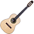 Viola Acústica Rozini Concertista Clássica RV113.AC.N.J com Tampo Maciço de Abeto e Jacarandá e Case - Imagem 1