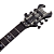 Guitarra Schecter Synyster Custom GBSPS Gloss Black with Silver Pinstripes com Captadores Synyster Gates Signature e Floyd Rose 1740 - Imagem 3