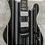 Guitarra Schecter Synyster Custom GBSPS Gloss Black with Silver Pinstripes com Captadores Synyster Gates Signature e Floyd Rose 1740 - Imagem 2