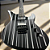 Guitarra Schecter Synyster Custom GBSPS Gloss Black with Silver Pinstripes com Captadores Synyster Gates Signature e Floyd Rose 1740 - Imagem 3