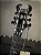Guitarra Schecter Synyster Custom GBSPS Black with Silver Stripes com Sustainiac e Floyd Rose - Imagem 7