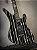 Guitarra Schecter Synyster Custom GBSPS Black with Silver Stripes com Sustainiac e Floyd Rose - Imagem 6