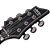 Guitarra Schecter Hellraiser Hybrid C-1 FR-S TBB Trans Black Burst com EMG 57 Sustainiac e Floyd Rose 1500 1957 - Imagem 4