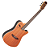 Violão Marquês VN-12MGSEQ Eletroacústico Nylon Clássico Cutaway Mogno Fosco - Imagem 1
