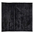 Tapete Quadrado 2m x 2m Para Bateria Preto Antiderrapante com Pelo Baixo - Imagem 1
