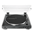 Toca-Discos Audio-Technica AT-LP60X-BK-C Automatico Belt-Drive com Pre-amplificador - Imagem 7