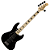 Contrabaixo Tagima TJB-5 BK Jazz Bass 5 Cordas Preto com Captadores Single Coil Passivo e Ponte Fixa - Imagem 1